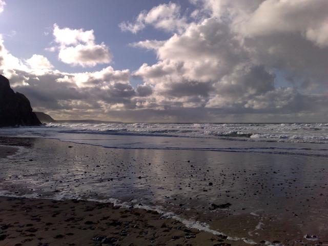 Russell's birthday - at Porthtowan Russell's birthday - at Porthtowan